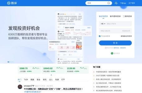 雪球财经网址导航