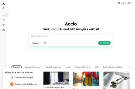 The world’s first AI sourcing engine