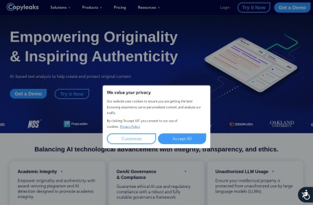 AI Content & Text Authenticity Detection