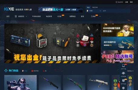 IGXE电竞饰品交易平台